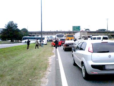 BR-277 bloqueada