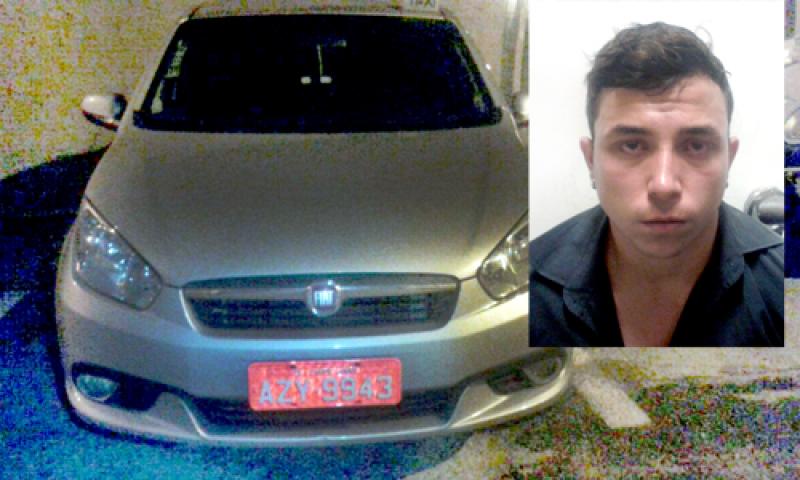 Suspeitos de roubar Táxi no Bugre detidos pela PM