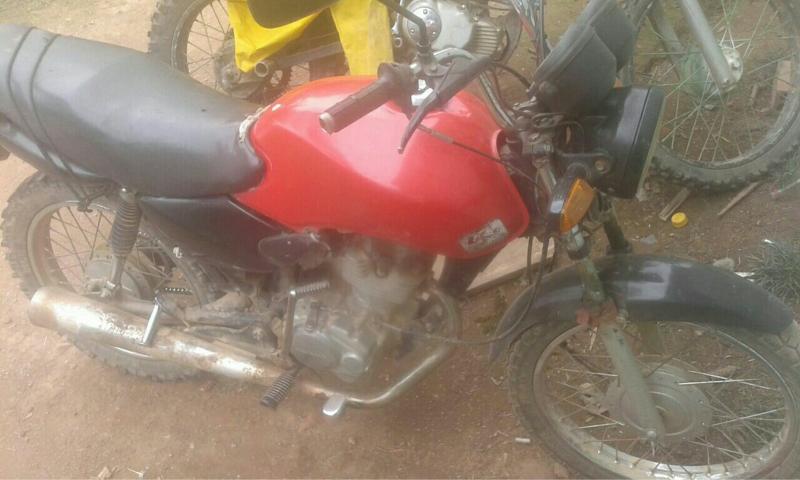 Motocicleta furtada nas proximidades da Matriz