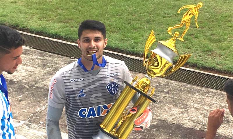 Jovem goleiro de Campo Largo é campeão Sub 20 no Pará 