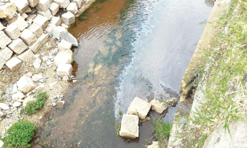 Mancha de óleo Diesel no Rio Cambuí é investigada