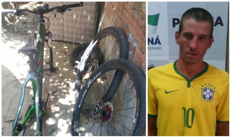 Bicicleta furtada no Ouro Verde recuperada pela GM