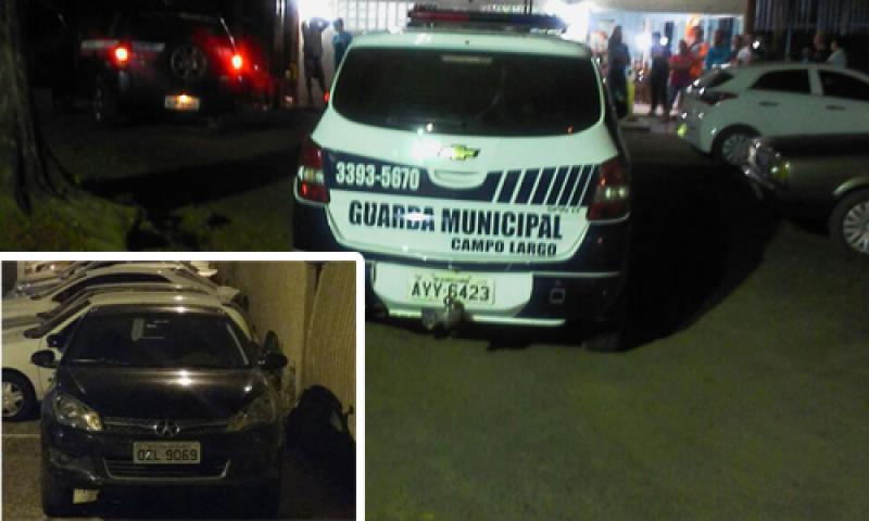 Veículo roubado em Curitiba recuperado pela GM no Miqueleto