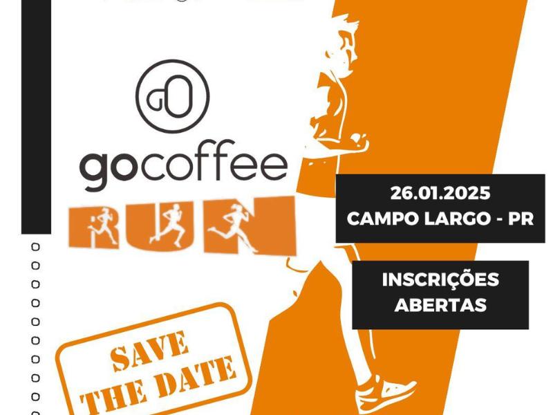  1ª Go Coffee Run está com inscrições abertas