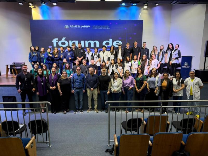3º Fórum de Inovação debate caminhos para gerar empregos e oportunidades em Campo Largo