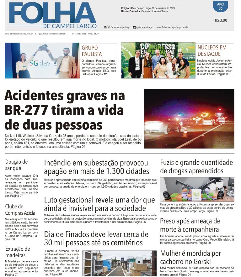  - Folha de Campo Largo