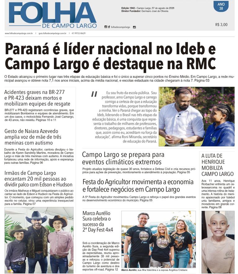  - Folha de Campo Largo