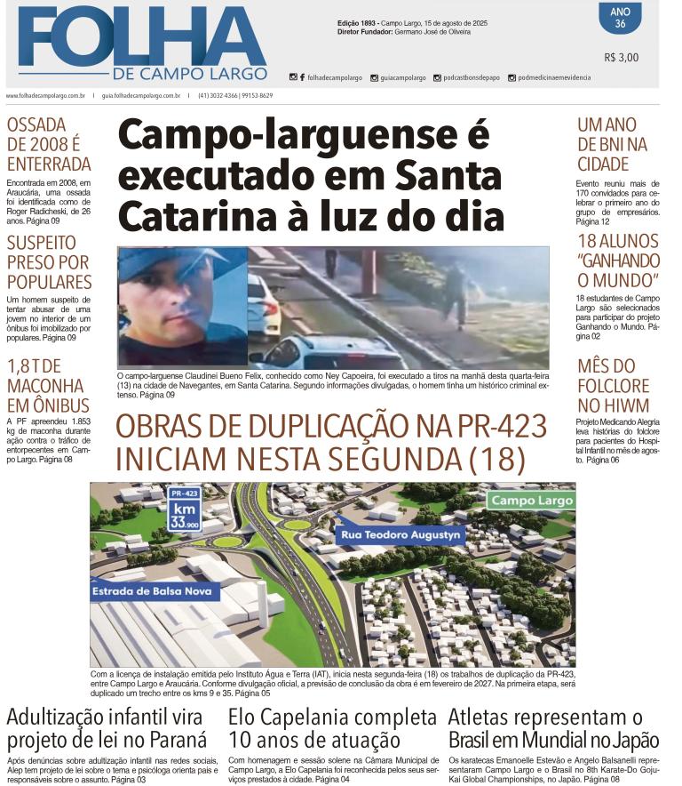  - Folha de Campo Largo