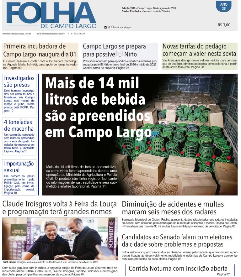  - Folha de Campo Largo