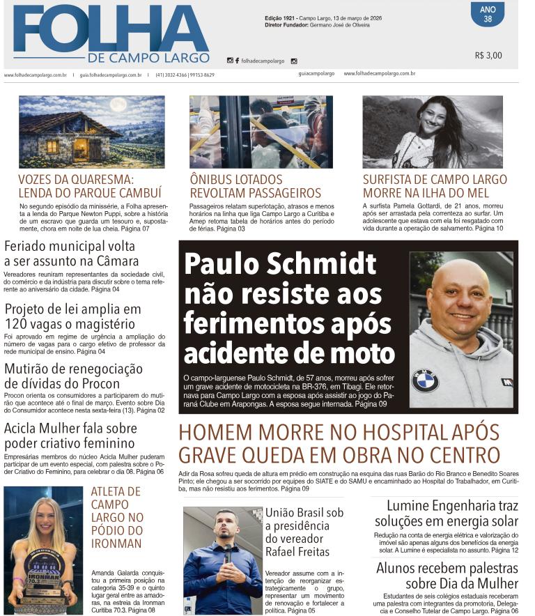  - Folha de Campo Largo