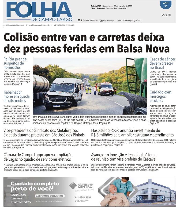  - Folha de Campo Largo