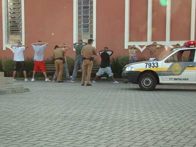 Ação da Polícia Militar
