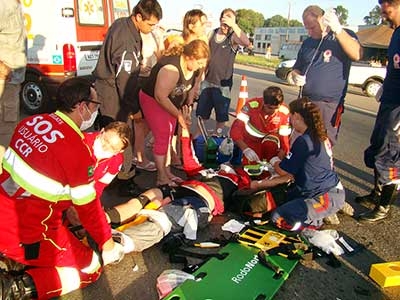 Acidente de moto