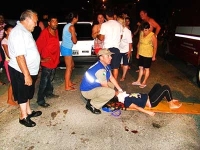 Atropela menina de oito anos e foge 
