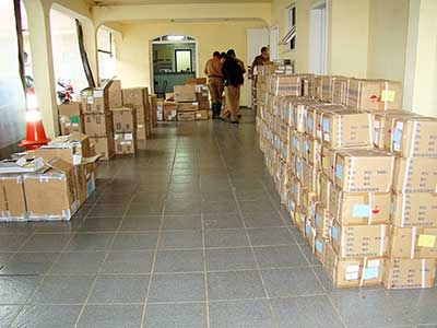 Carga roubada valia R$ 4 milhões