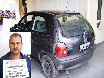 Corsa  é recuperado pela PM no Jardim Meliane