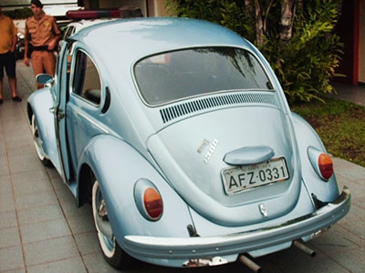Fusca é furtado é recuperado pela PM