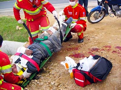 Acidente de moto