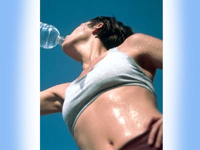 Temporada de calor e de transpiração