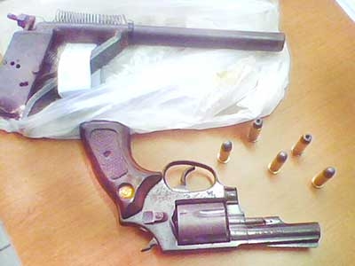 Apreensão de armas 