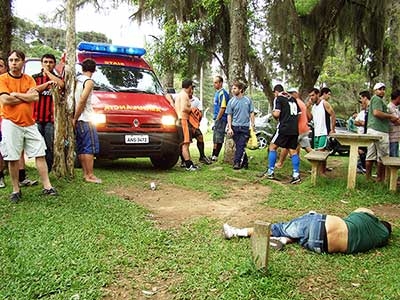 Morto com tiro de espingarda durante confusão