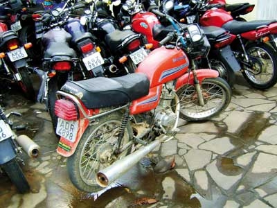 Motociclista embriagado