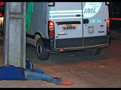 Rastro de violência na Grande Curitiba