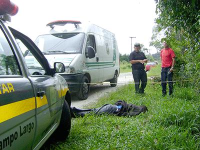 Assassinado com tiros no peito e cabeça