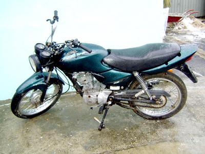 Homem é preso com motocicleta furtada