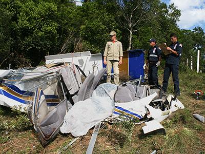Queda de aeronave em Campo Largo