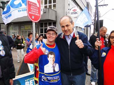 Fruet visita Campo Largo