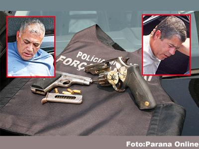 Baleado e detido