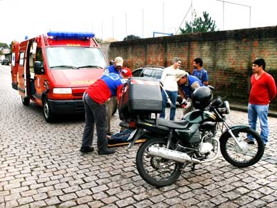 Acidente Auto x Moto