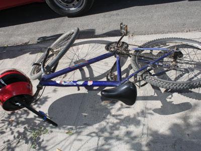 Queda de ciclista
