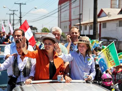 Dilma em Curitiba e Pinhais