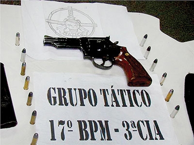 Equipe Tático detém comerciante sob suspeita 