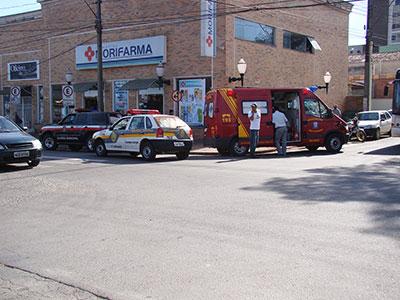 Atropelada próximo ao Terminal Urbano