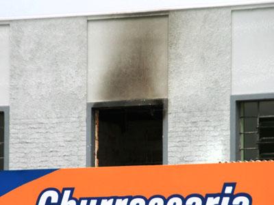Princípio de incêndio em hotel