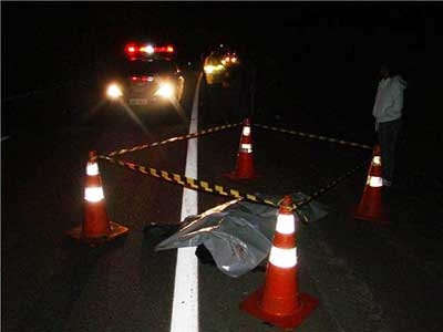Acidente fatal no km 126 da BR 277  