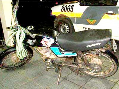 Motocicleta com adulteração é apreendida 
