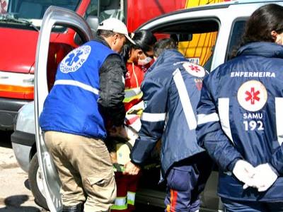Acidente no cruzamento da BR-277