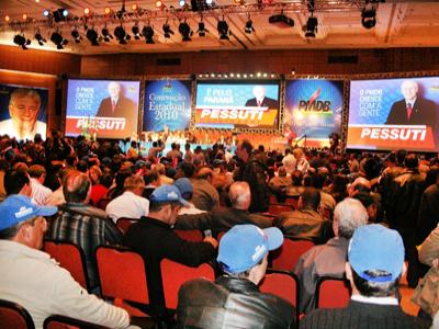 Convenção estadual do PMDB 