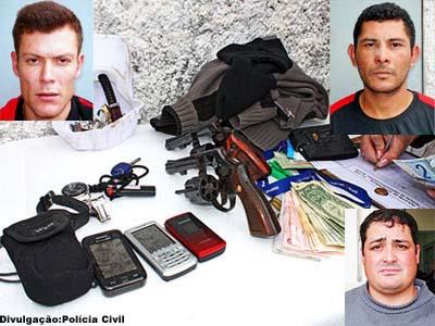 Bandidos são presos em velório