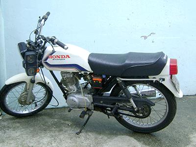 Motocicleta furtada é recuperada pela GM