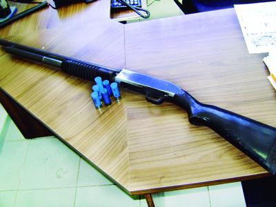Polícia Militar recupera espingarda calibre 12