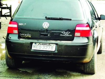Veículo roubado na Pigatto encontrado no Posto Mariental