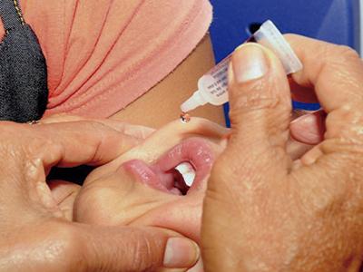 Vacinação contra pólio e sarampo começa no dia 8 de novembro