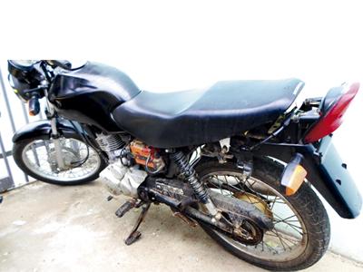 Preso em Operação Bloqueio com moto furtada