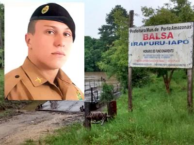 Corpo do soldado Brito foi encontrado