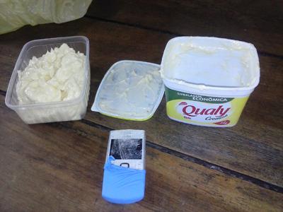 Mulher tenta passar celular para preso em pote de margarina